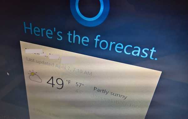 [Відео] Cortana на екрані блокування Windows 10